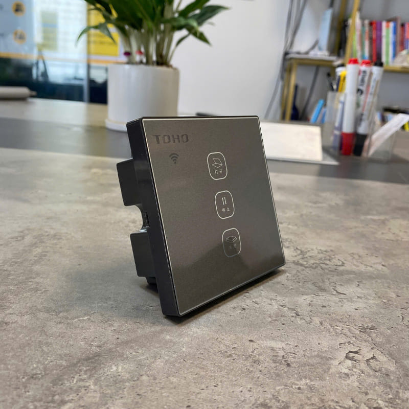 Công tắc điều khiển động cơ giếng trời thông minh TOHO TH658 lắp đế âm tường