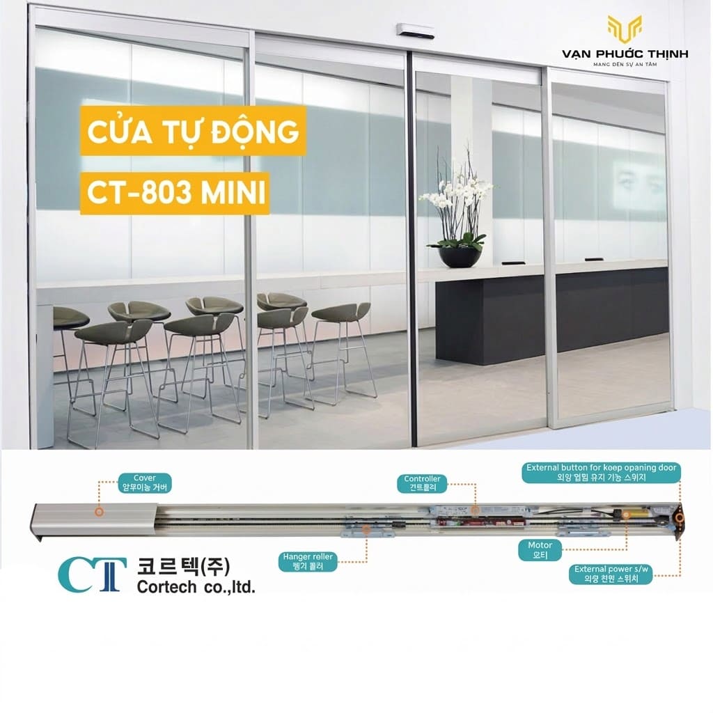 Thiết Bị Cửa Tự Động Cortech CT-803 