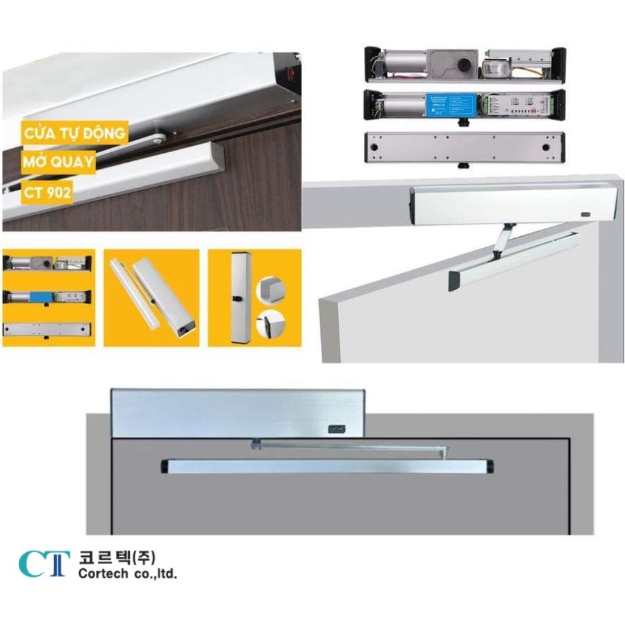 Hệ Thống Cửa tự động mở quay Cortech CT-902