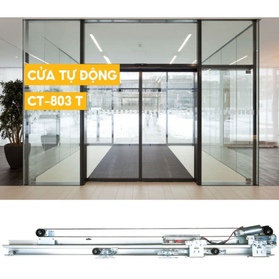 Cửa tự động Hàn Quốc Cotech CT-803T Chính Hãng