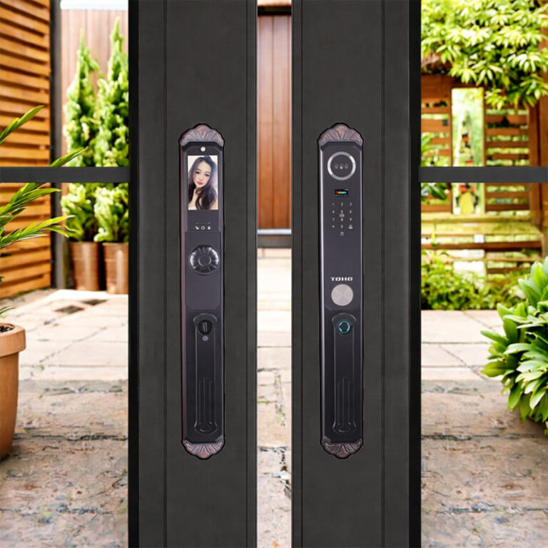 Cận cảnh chi tiết trên khóa vân tay TOHO TH753