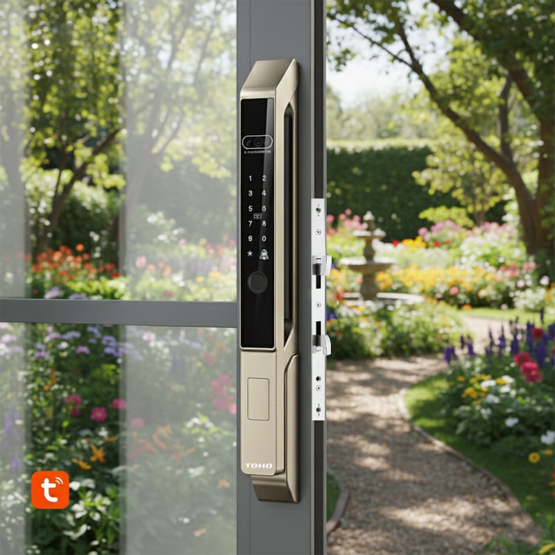  Khóa thông minh nhận diện khuôn mặt TOHO TH749 cho cửa nhôm