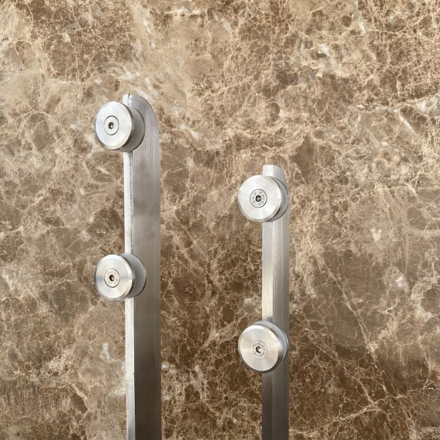 Trụ lửng cầu thang inox đặc 10 li TOHO TH561 phù hợp kính cường lực 10mm đến 12mm