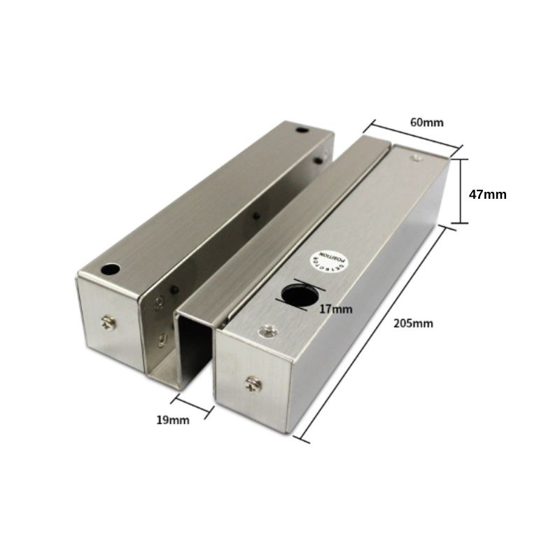 Kích thước chi tiết Bát trên khóa chốt điện từ TOHO TH554