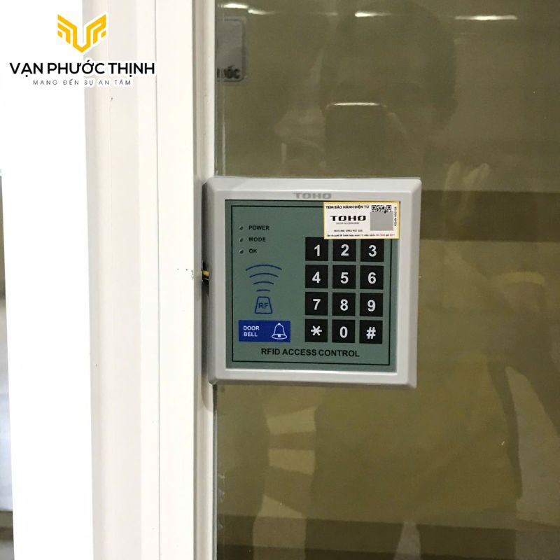 Ứng dụng thực tế đầu đọc chống nước TOHO Th593