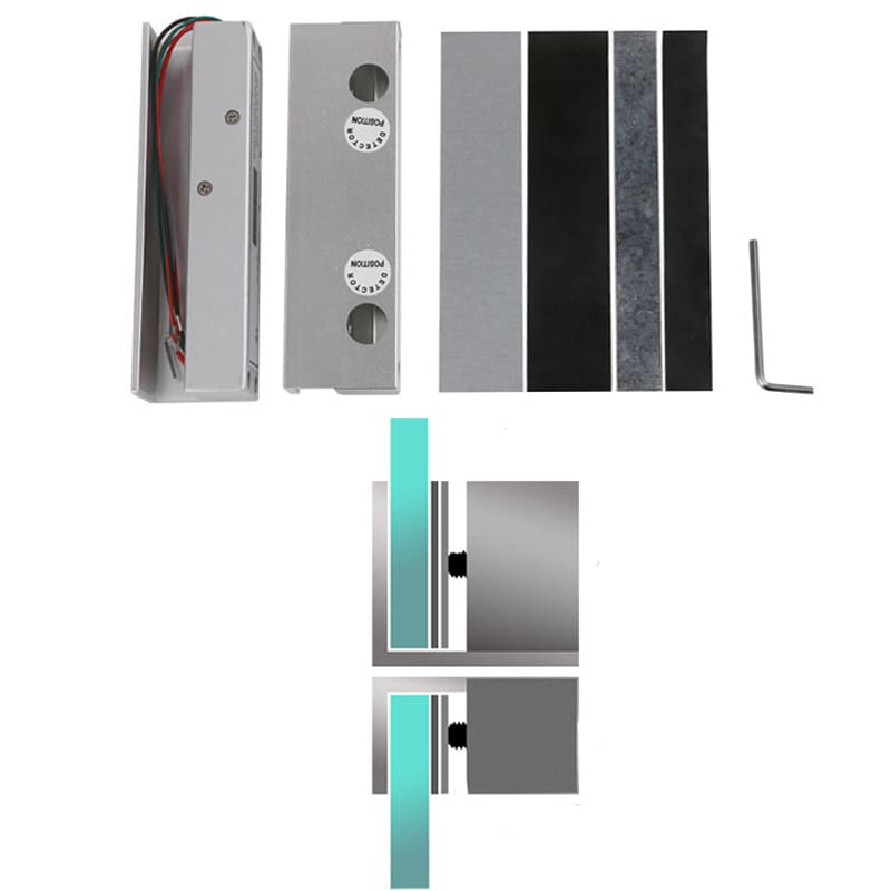 Cận cảnh khóa chốt điện từ TOHO 