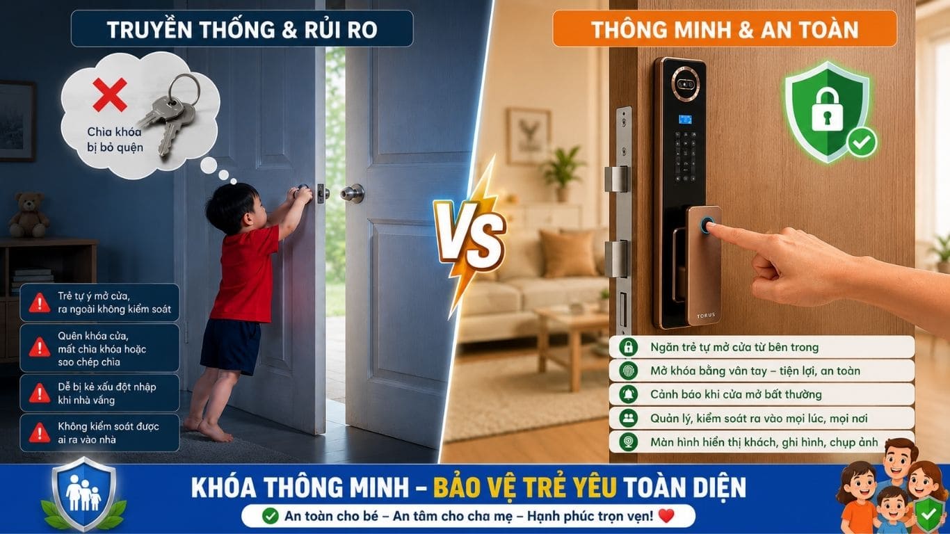 Những điểm nổi bật khi chuyển sang dùng khóa thông minh