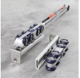 Bánh Xe Lùa Treo Giảm Chấn 2 Chiều TOHO TH828