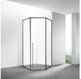 Phòng Tắm Kính Cửa Mở 135 Khung Inox Hệ Slim TOHO TH635