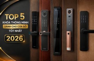 TOP 5 Khóa Thông Minh Cửa Gỗ Đáng Mua Nhất 2026