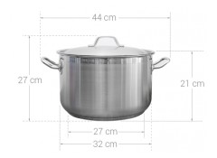 Nồi Inox Fivestar 3 Đáy N32-3D Size 32cm