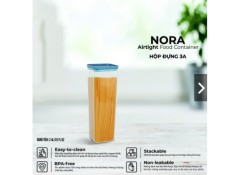 Hộp đựng thực phẩm Fitis Nora - Airtight Food Container Nora 3A