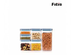 Bộ 6 hộp đựng thực phẩm Fitis NORA SMALL SET FS-01E1
