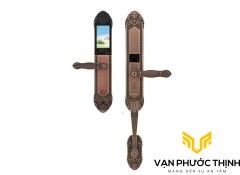 Khóa vân tay tân cổ điển dành cho cửa gỗ TOHO TH752