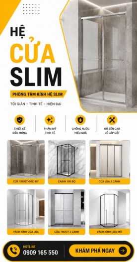 Hệ Cửa Slim