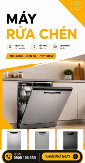 Máy rửa chén