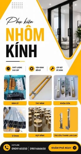 Phụ Kiện Nhôm Kính