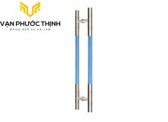 Tay nắm cửa kính Vickini mica xanh -  69119.600