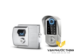 Khóa cổng vân tay 2 chiều chống nước cho cửa cổng TOHO TH604